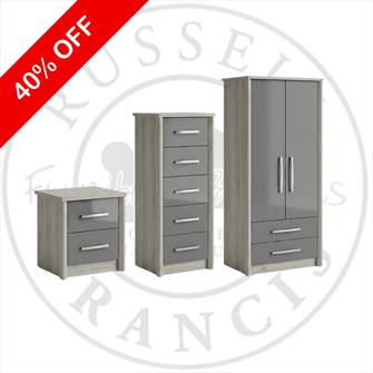 ARUNDEL - 3 PIECE BEDROOM FURNITURE SET - EX DISPLAY £699